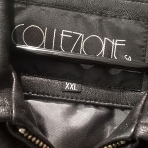 Armani Collezione Genuine Leather Jacket - XXL